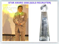 receive star award 2006
